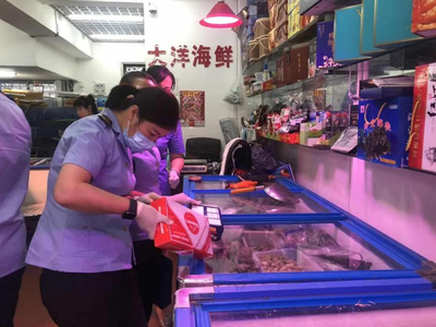 黑龍江市場(chǎng)全面排查厄瓜多爾凍蝦 筑牢進(jìn)口冷鏈?zhǔn)称钒踩谰€